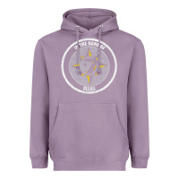 Lavender five percent nation of islam vintage look design Heavyweight Hoodie - linhVisuals