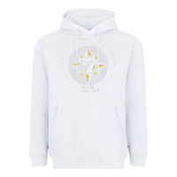 White five percent nation of islam vintage look design Heavyweight Hoodie - linhVisuals