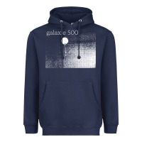 Navy galaxie 500 Heavyweight Hoodie - linhVisuals