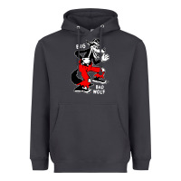 Smoke big bad wolf Heavyweight Hoodie - linhVisuals
