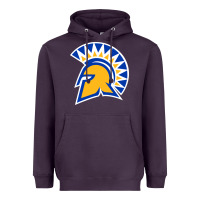 Plum The San Jose Spartans Heavyweight Hoodie - linhVisuals
