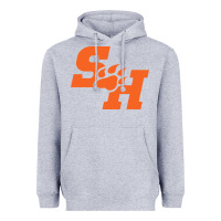 Heather Grey The SHSU Athletics Heavyweight Hoodie - linhVisuals