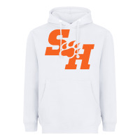 White The SHSU Athletics Heavyweight Hoodie - linhVisuals