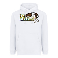 White The Siena Saints Heavyweight Hoodie - linhVisuals