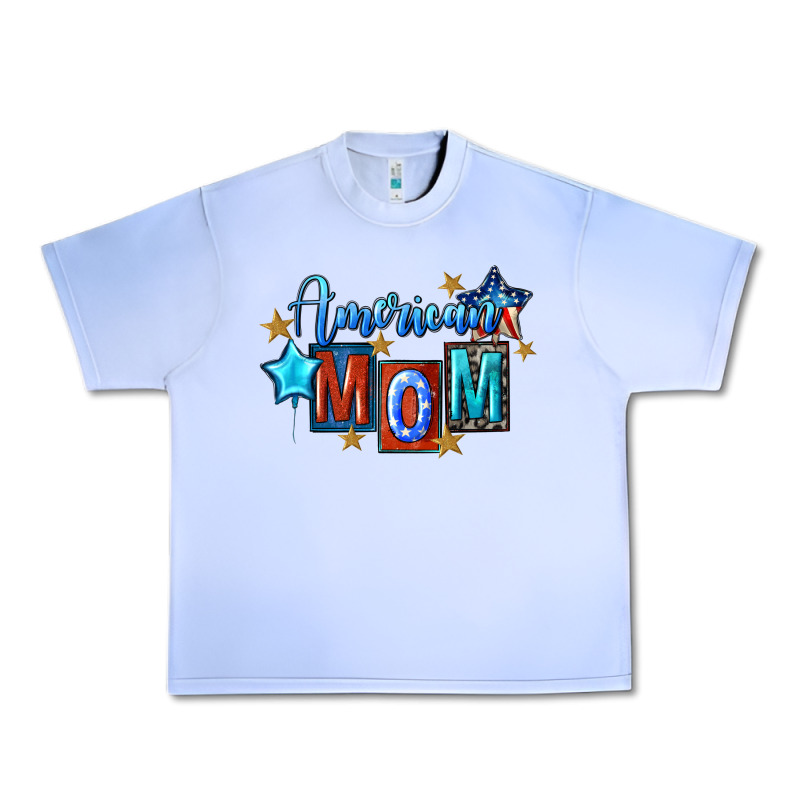 American Mom Mother's Day Urban Heavy Tee by FaDigitalArtStudio | Teevron