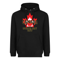 Black north bay ontario on a cool Heavyweight Hoodie - linhVisuals