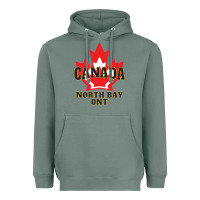Sage north bay ontario on a cool Heavyweight Hoodie - linhVisuals