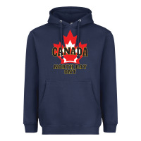 Navy north bay ontario on a cool Heavyweight Hoodie - linhVisuals