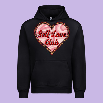 Self Love Club Valentine's Day Urban Hoodie Designed By Ranaportraitstore
