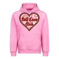 Fuchsia Pink self love club valentine's day Urban Hoodie - RanaPortraitStore