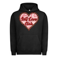 Pigment Black self love club valentine's day Urban Hoodie - RanaPortraitStore