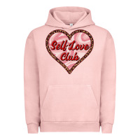 Pigment Salmon self love club valentine's day Urban Hoodie - RanaPortraitStore