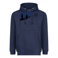 Navy joe jackson müsïc Heavyweight Hoodie - linhVisuals