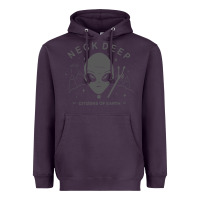 Plum neck deep clässic Heavyweight Hoodie - linhVisuals