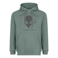 Sage neck deep clässic Heavyweight Hoodie - linhVisuals