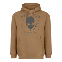 Toasted Coconut neck deep clässic Heavyweight Hoodie - linhVisuals