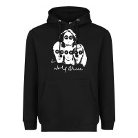 Black wolf alice  müsïc Heavyweight Hoodie - linhVisuals