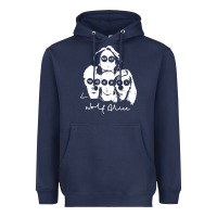 Navy wolf alice  müsïc Heavyweight Hoodie - linhVisuals