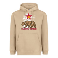 Mushroom california republic communist kalifornia t shirt Heavyweight Hoodie - linhVisuals