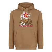 Toasted Coconut california republic communist kalifornia t shirt Heavyweight Hoodie - linhVisuals
