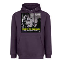 Plum Neil Young Heavyweight Hoodie - linhVisuals