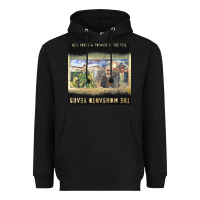 Black Neil Young Heavyweight Hoodie - linhVisuals