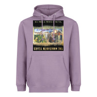 Lavender Neil Young Heavyweight Hoodie - linhVisuals