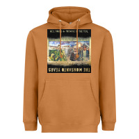 Meerkat Neil Young Heavyweight Hoodie - linhVisuals
