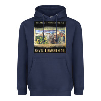 Navy Neil Young Heavyweight Hoodie - linhVisuals