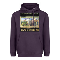 Plum Neil Young Heavyweight Hoodie - linhVisuals