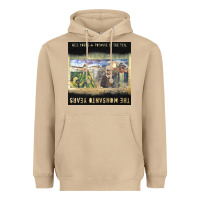Mushroom Neil Young Heavyweight Hoodie - linhVisuals