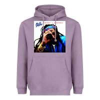 Lavender buju banton reggae Heavyweight Hoodie - linhVisuals