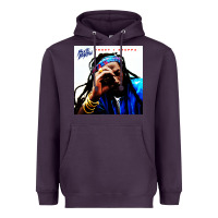 Plum buju banton reggae Heavyweight Hoodie - linhVisuals