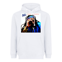 White buju banton reggae Heavyweight Hoodie - linhVisuals