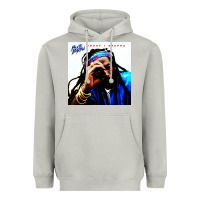 Moon Dust buju banton reggae Heavyweight Hoodie - linhVisuals