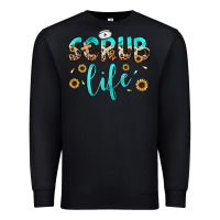 Black scrub life Premium Sweatshirt - JahusDesignShop