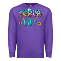 Purple scrub life Premium Sweatshirt - JahusDesignShop