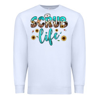 White scrub life Premium Sweatshirt - JahusDesignShop