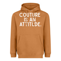 Meerkat couture is an attitude fashion quote Heavyweight Hoodie - linhVisuals