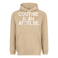 Mushroom couture is an attitude fashion quote Heavyweight Hoodie - linhVisuals
