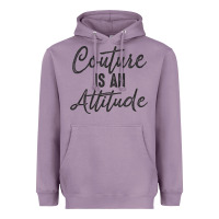 Lavender couture is an attitude inspirational fashion quote cute lettering text Heavyweight Hoodie - linhVisuals