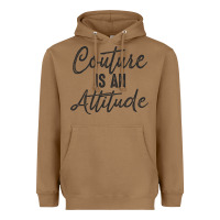 Toasted Coconut couture is an attitude inspirational fashion quote cute lettering text Heavyweight Hoodie - linhVisuals