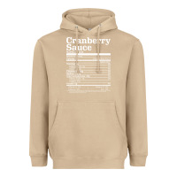 Mushroom cranberry sauce nutrition facts funny thanksgiving christmas food nutr Heavyweight Hoodie - linhVisuals