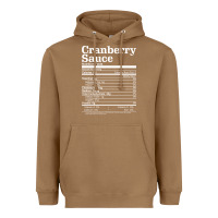 Toasted Coconut cranberry sauce nutrition facts funny thanksgiving christmas food nutr Heavyweight Hoodie - linhVisuals