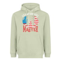 Matcha crawfish boil master american  flag us big red lobster design Heavyweight Hoodie - linhVisuals