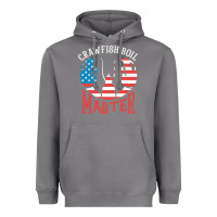 Storm crawfish boil master american  flag us big red lobster design Heavyweight Hoodie - linhVisuals