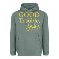 Sage good trouble john lewis signature Heavyweight Hoodie - linhVisuals