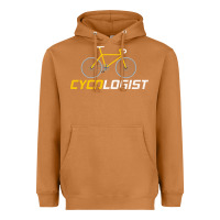 Meerkat cycologist funny cycling and bicycle sport design cycler humor gift bi Heavyweight Hoodie - linhVisuals