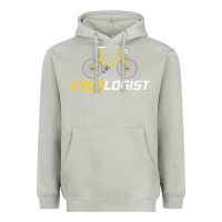 Moon Dust cycologist funny cycling and bicycle sport design cycler humor gift bi Heavyweight Hoodie - linhVisuals