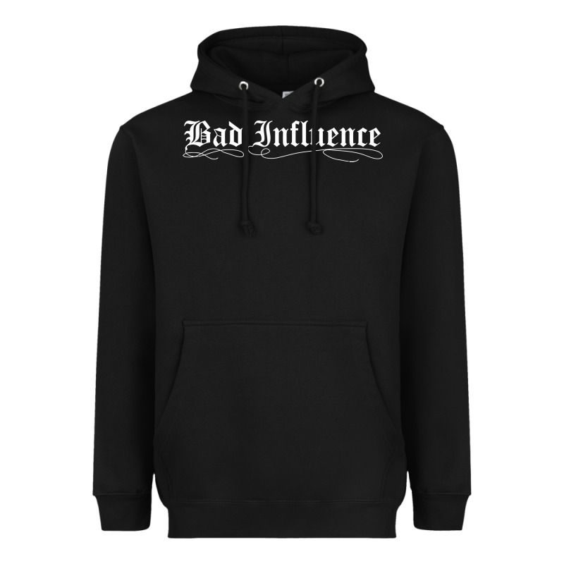 Bad Influence Funny Heavyweight Hoodie by linhVisuals | Teevron